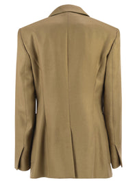 Max Mara Women Mxmvolonta - Pure Linen Fabric Blazer