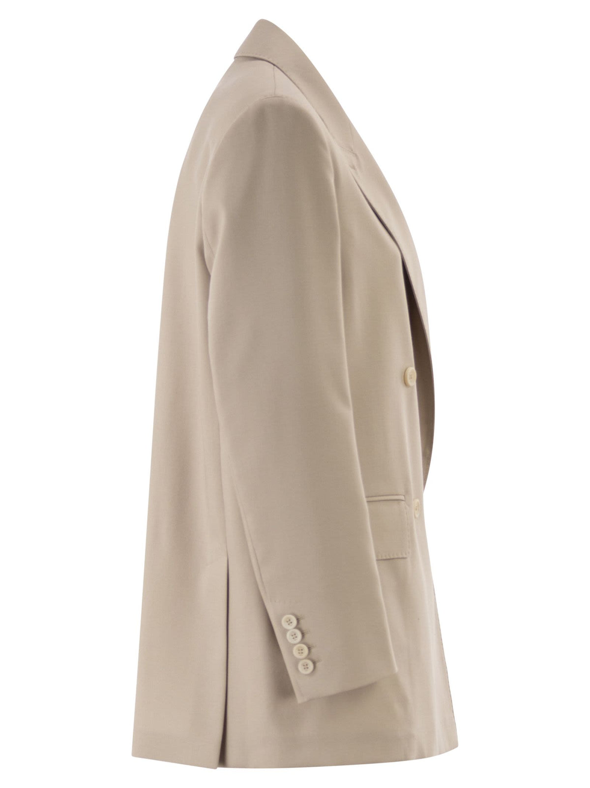 Max Mara Women Mxmmitico - Double-Breasted Blazer In Wool, Mohair And Silk Blend
