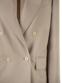 Max Mara Women Mxmmitico - Double-Breasted Blazer In Wool, Mohair And Silk Blend