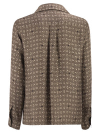 Max Mara Women Mxmdisco - Semi-Fitted Printed Silk Shirt