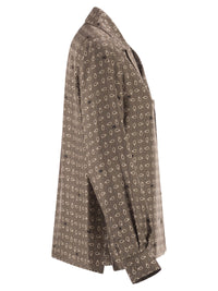 Max Mara Women Mxmdisco - Semi-Fitted Printed Silk Shirt