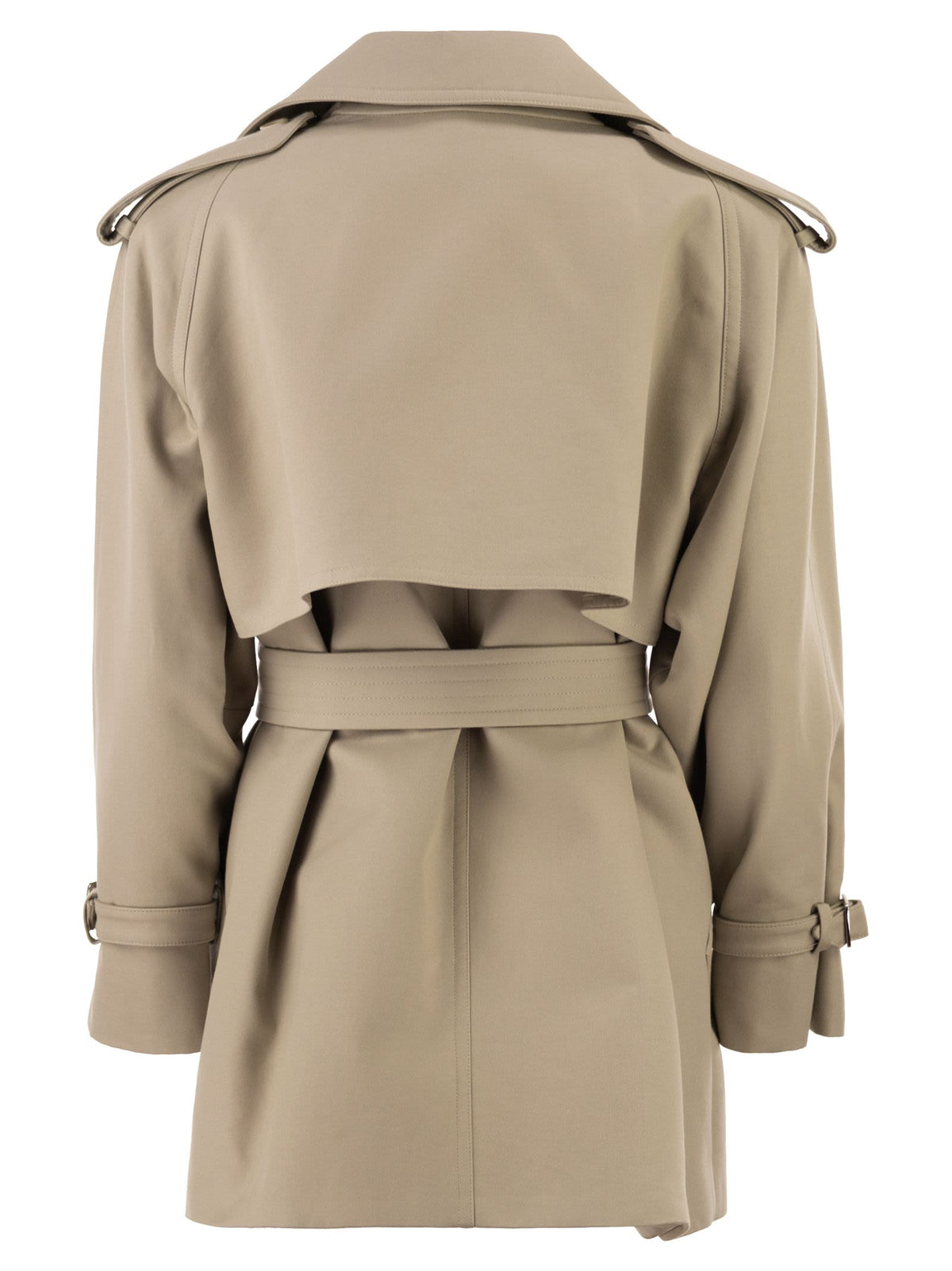 MAX MARA Max Mara Women Mxscacio - Short Cotton Trench Coat