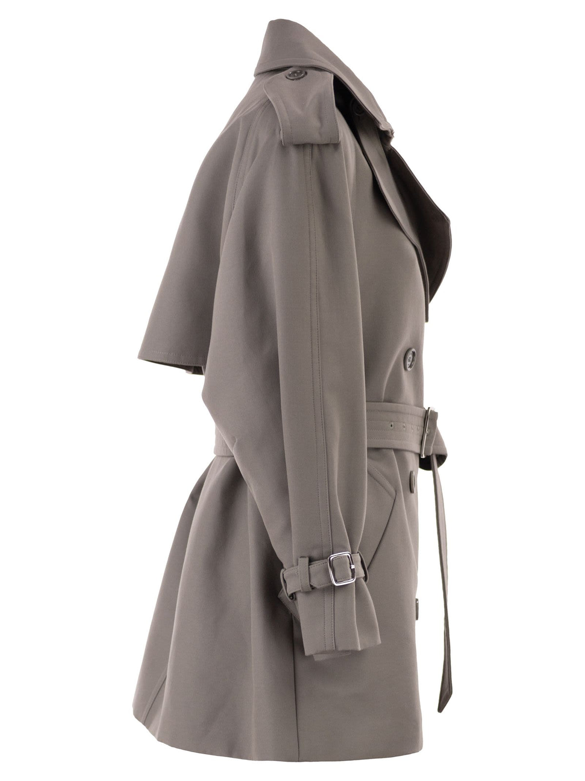 Max Mara Women Mxscacio - Short Cotton Trench Coat
