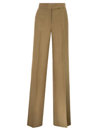 Max Mara Women Mxmbadesse - Wide-Leg Linen Trousers