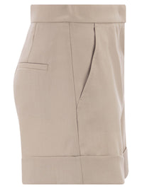 MAX MARA Max Mara Women Mxmcelebre - Shorts In Wool, Mohair And Silk Canvas