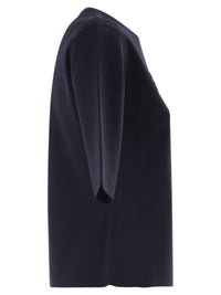 Max Mara Women Mxpaustero - Short-Sleeved Top With Embroidered Logo