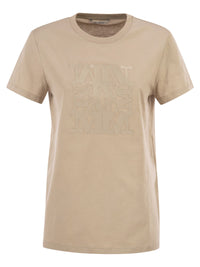 MAX MARA Max Mara Women Mxmgiovane - T-Shirt With Monogram Logo