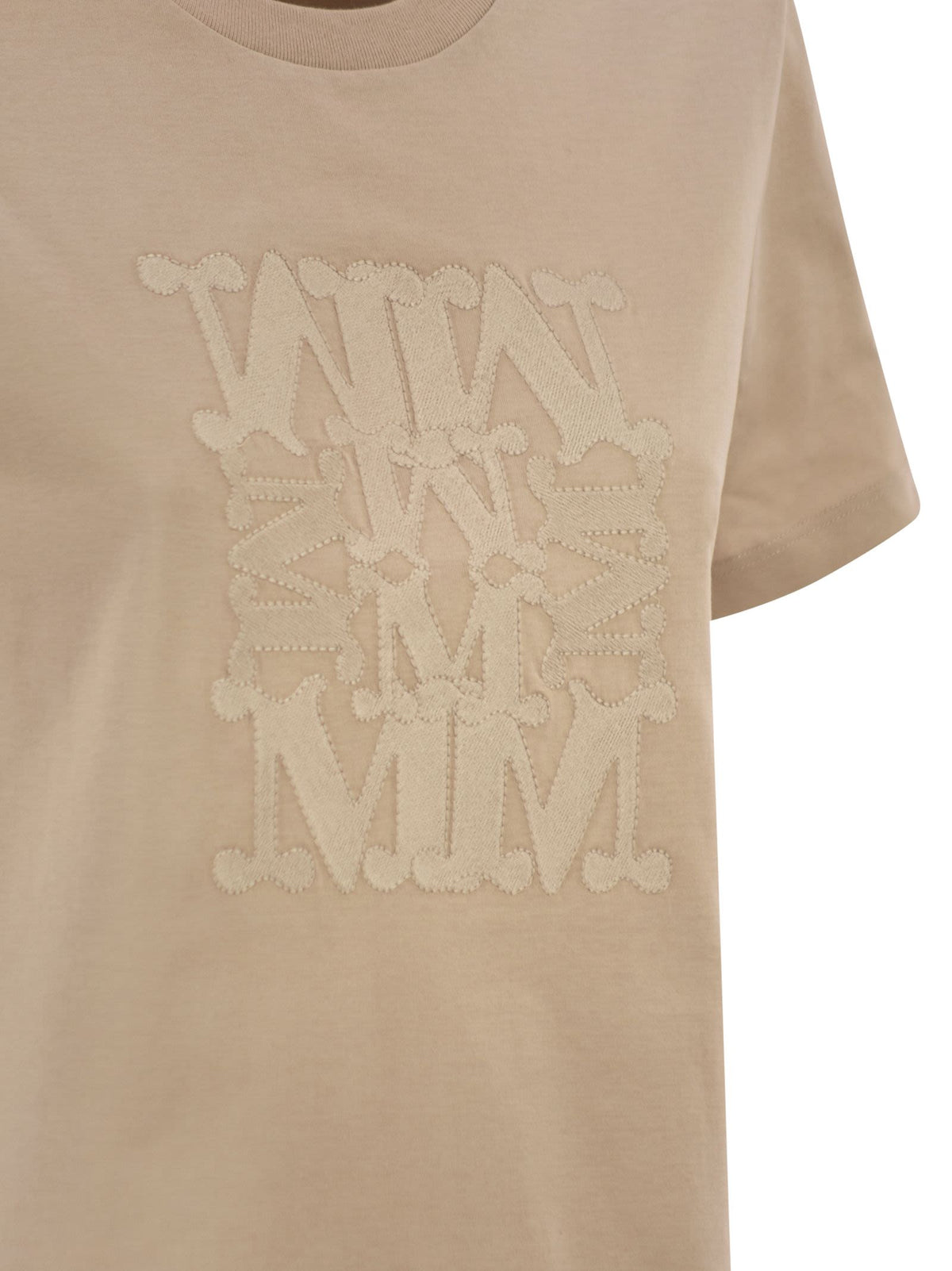 MAX MARA Max Mara Women Mxmgiovane - T-Shirt With Monogram Logo