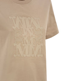 MAX MARA Max Mara Women Mxmgiovane - T-Shirt With Monogram Logo
