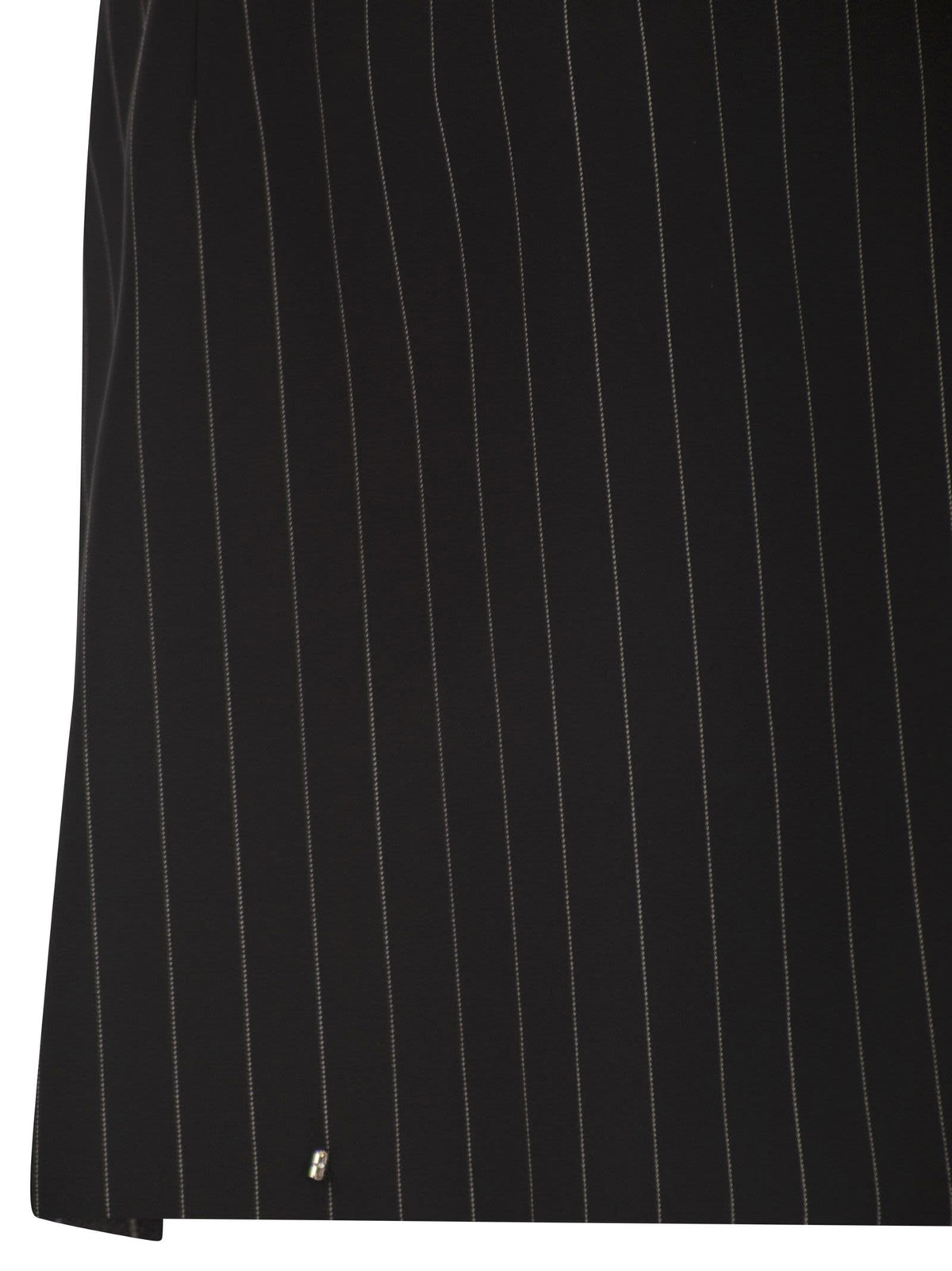 Sportmax Women Spxfatti - Mini Skirt In Pinstriped Gabardine