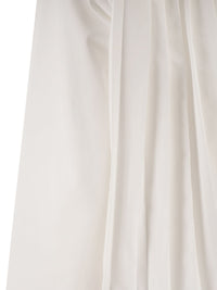 Sportmax Women Spxceppo - Cotton Crop Top With Pleated Back