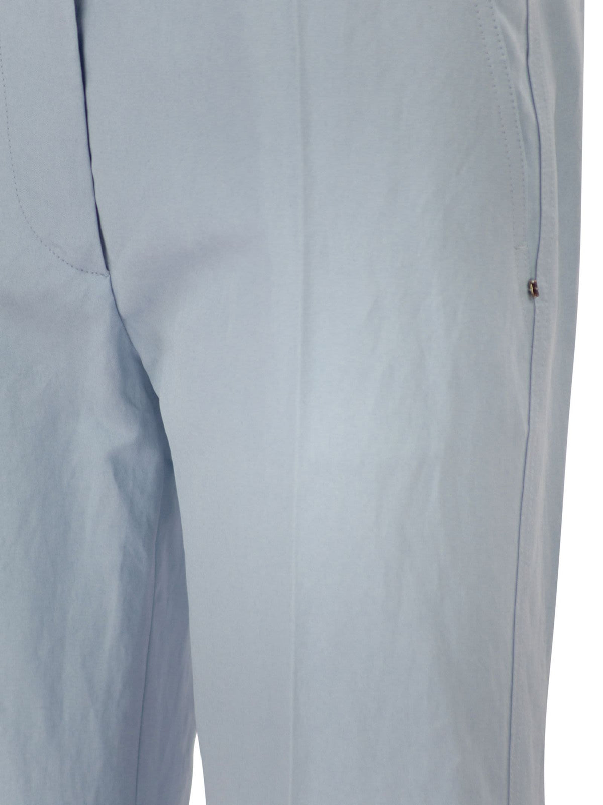 Sportmax Women Spxfragola - Flare Trousers In Viscose And Textile Paper