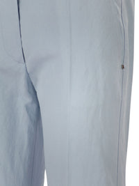 Sportmax Women Spxfragola - Flare Trousers In Viscose And Textile Paper