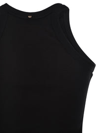 Sportmax Women Spxfumato - Sleeveless Cotton And Silk Jersey Top