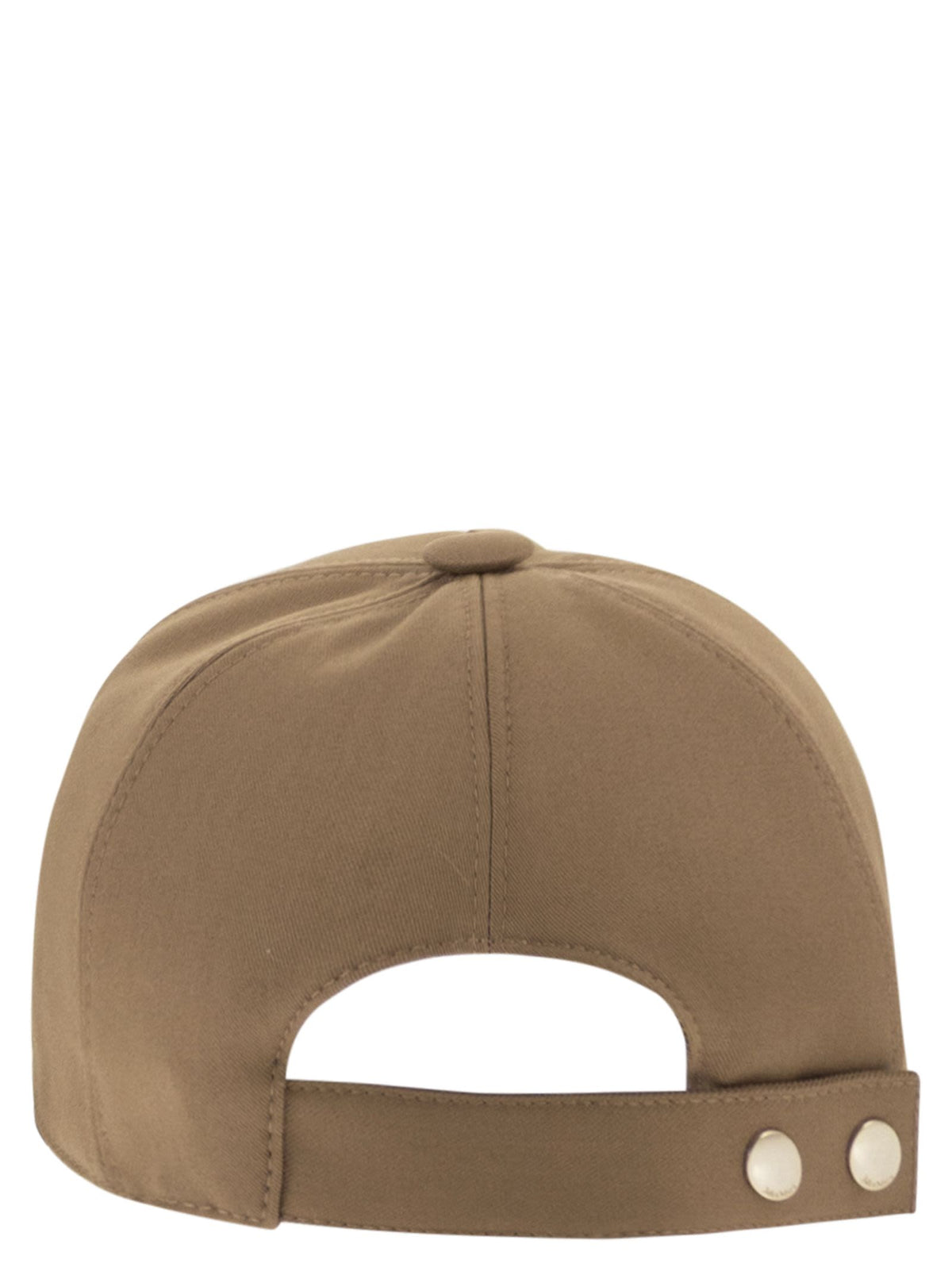 Max Mara Women Mxaribaldo - Water-Repellent Gabardine Baseball Cap