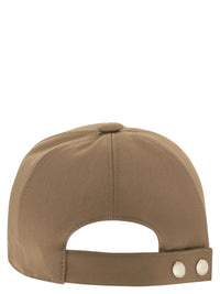 Max Mara Women Mxaribaldo - Water-Repellent Gabardine Baseball Cap