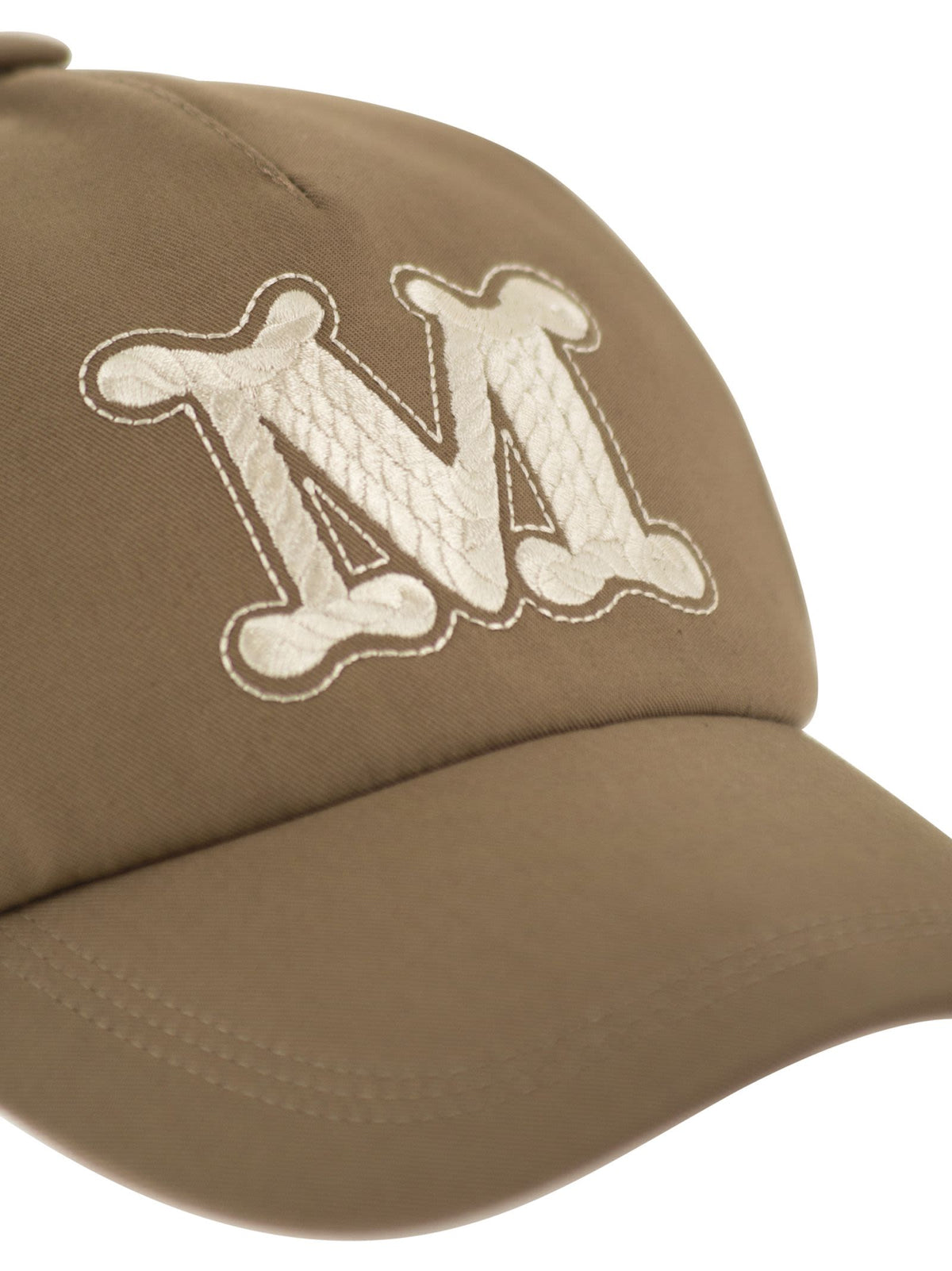 Max Mara Women Mxaribaldo - Water-Repellent Gabardine Baseball Cap