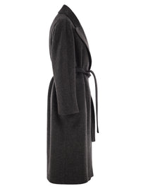 Max Mara Women Mxtvista - Long Cashmere And Mohair Coat