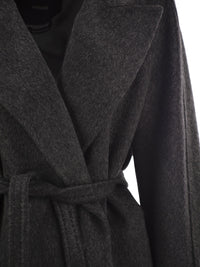 Max Mara Women Mxtvista - Long Cashmere And Mohair Coat