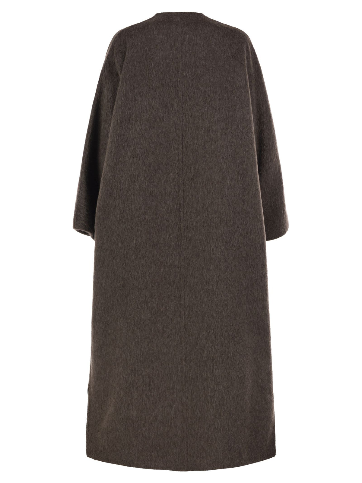 Max Mara Women Mxsfebo - Long Camel And Mohair Coat