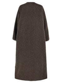 Max Mara Women Mxsfebo - Long Camel And Mohair Coat