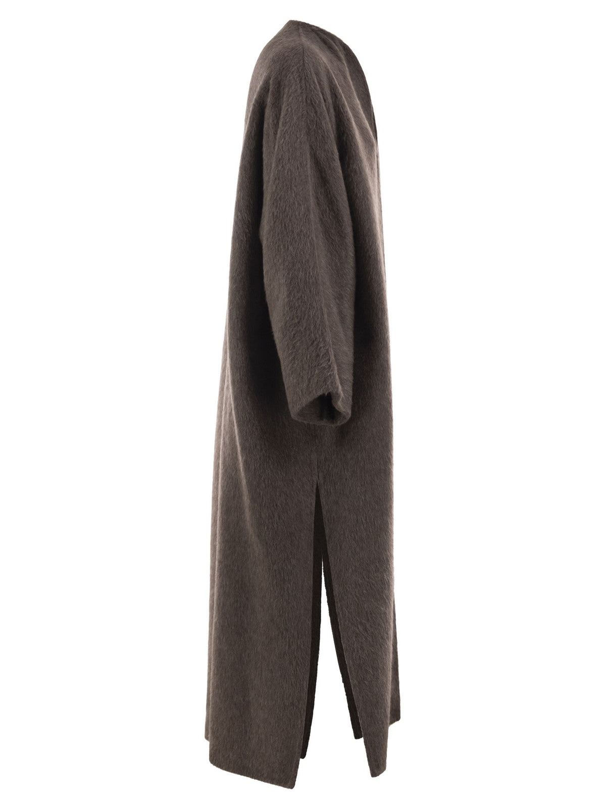Max Mara Women Mxsfebo - Long Camel And Mohair Coat