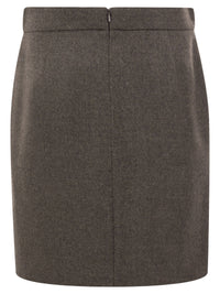 Max Mara Women Mxsacinoso - Pure Virgin Wool Pencil Skirt