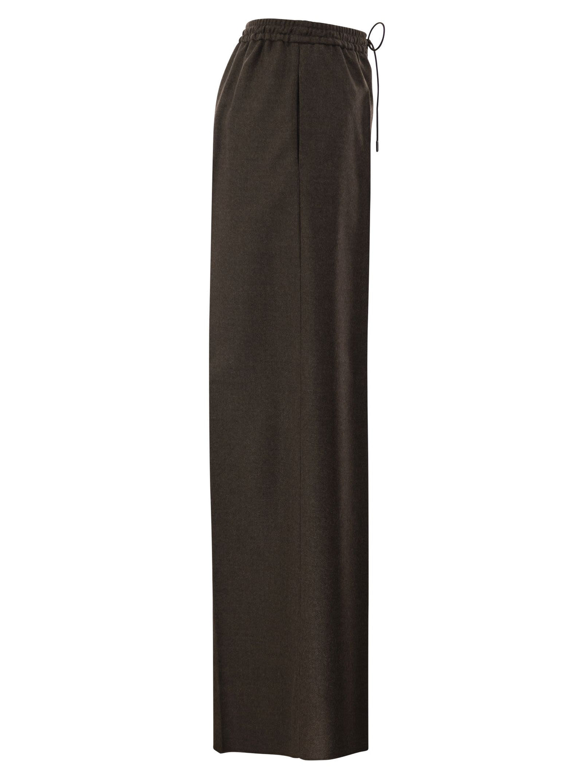 Max Mara Women Mxspantone - Pure Virgin Wool Drawstring Trousers
