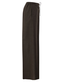 Max Mara Women Mxspantone - Pure Virgin Wool Drawstring Trousers