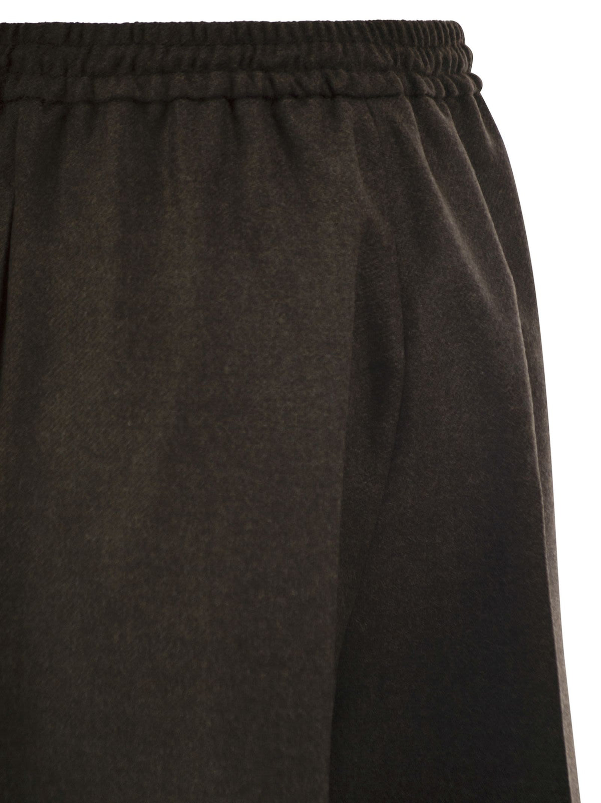 Max Mara Women Mxspantone - Pure Virgin Wool Drawstring Trousers