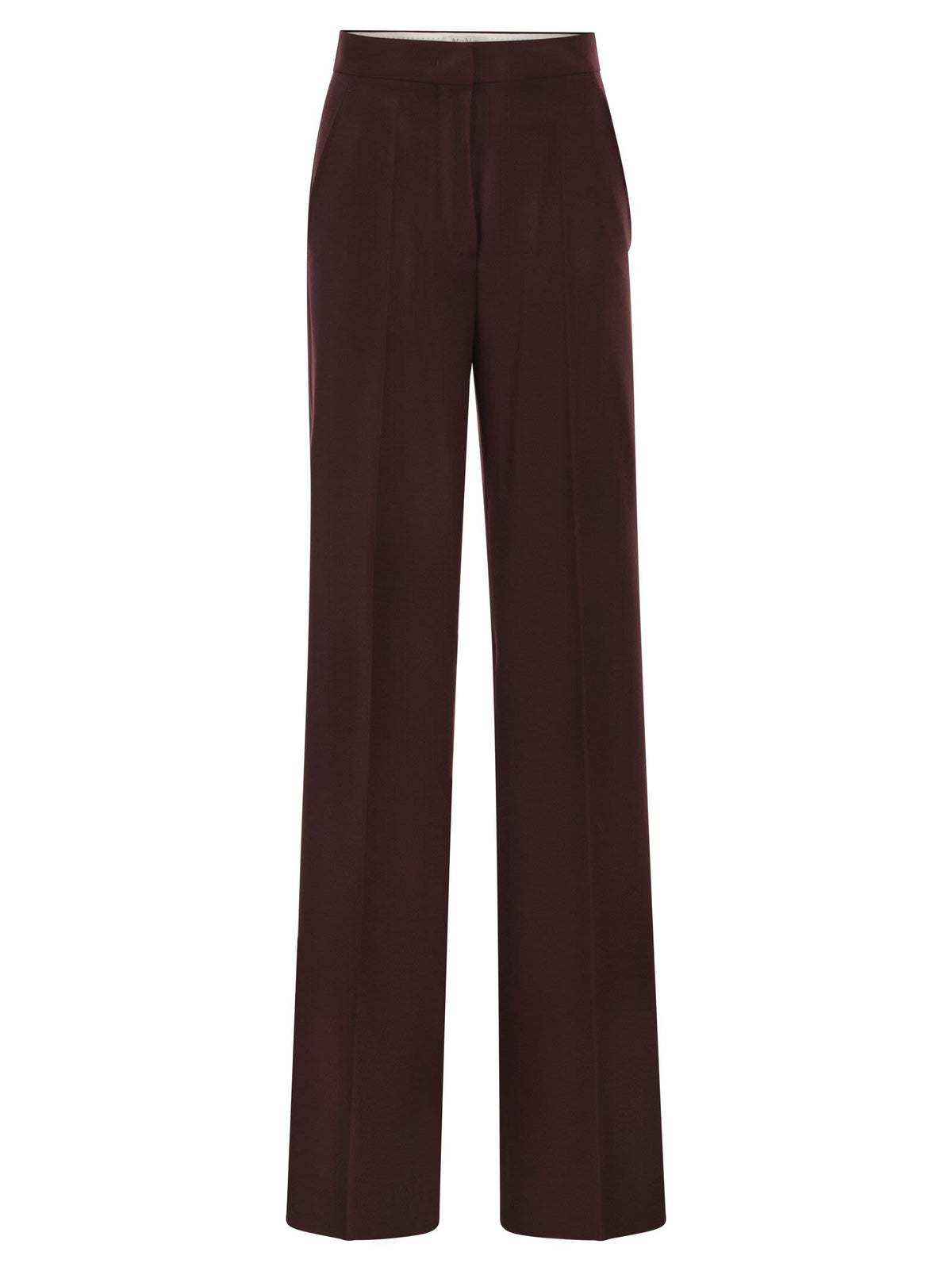 Max Mara Women Mxmextra - Tailored Stretch Virgin Wool Trousers