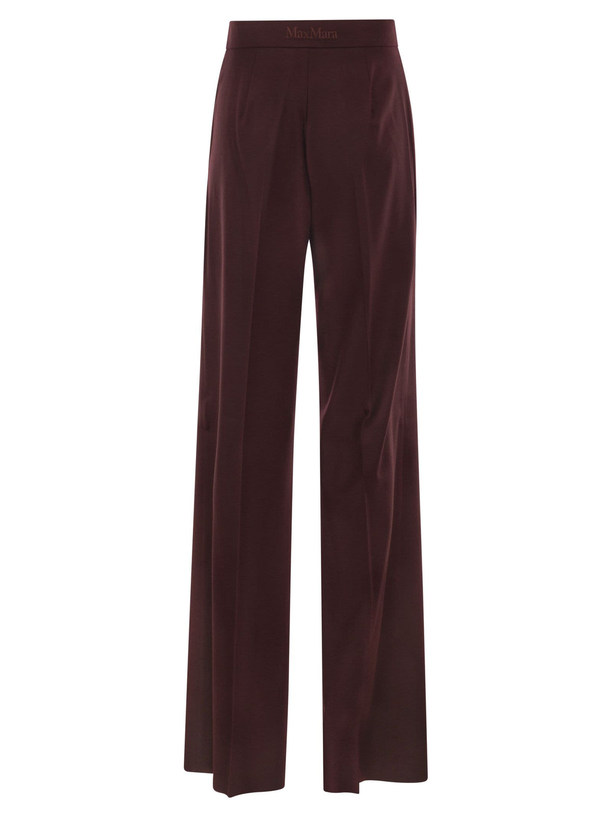 Max Mara Women Mxmextra - Tailored Stretch Virgin Wool Trousers