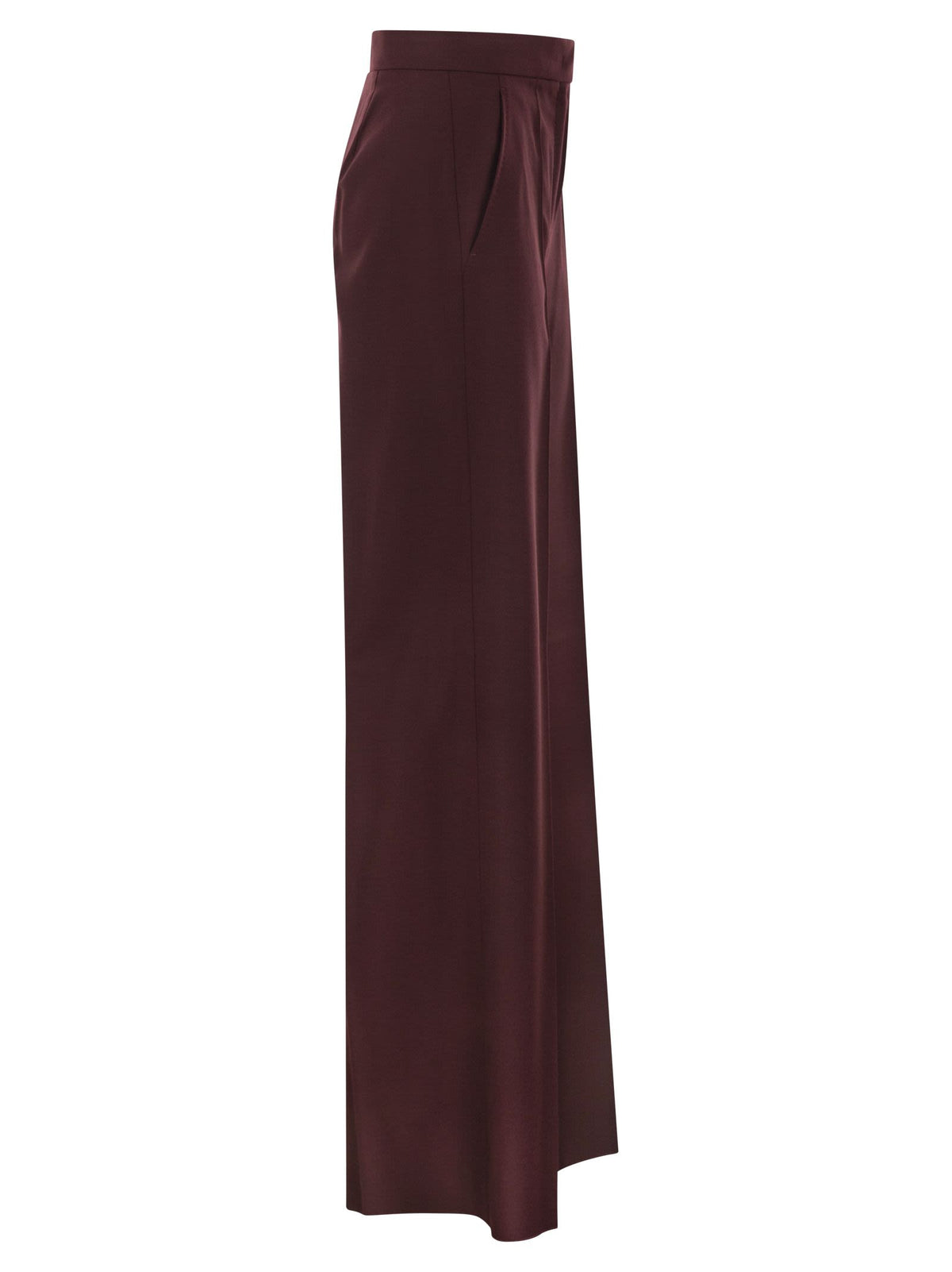 Max Mara Women Mxmextra - Tailored Stretch Virgin Wool Trousers