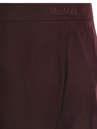 Max Mara Women Mxmextra - Tailored Stretch Virgin Wool Trousers