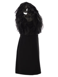 MAX MARA Max Mara Women Mxecloro - Silk Mini Dress With Ruffle Detailing
