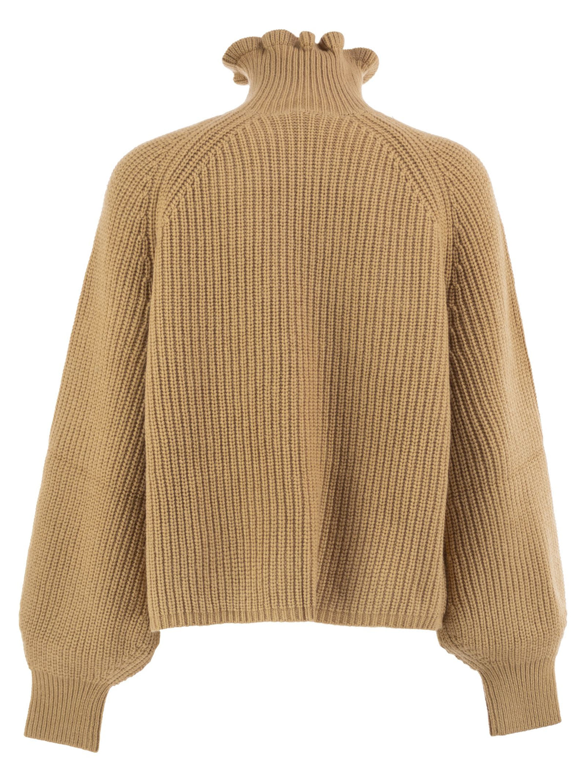 MAX MARA Max Mara Women Mxmpontile - Wool And Cashmere Rib-Knit Roll-Neck Jumper