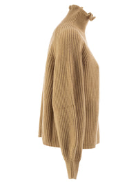MAX MARA Max Mara Women Mxmpontile - Wool And Cashmere Rib-Knit Roll-Neck Jumper
