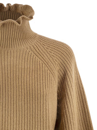MAX MARA Max Mara Women Mxmpontile - Wool And Cashmere Rib-Knit Roll-Neck Jumper