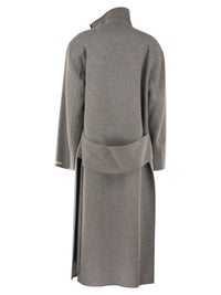 Sportmax Women Spsassenso - Long Virgin Wool Coat With High Neck