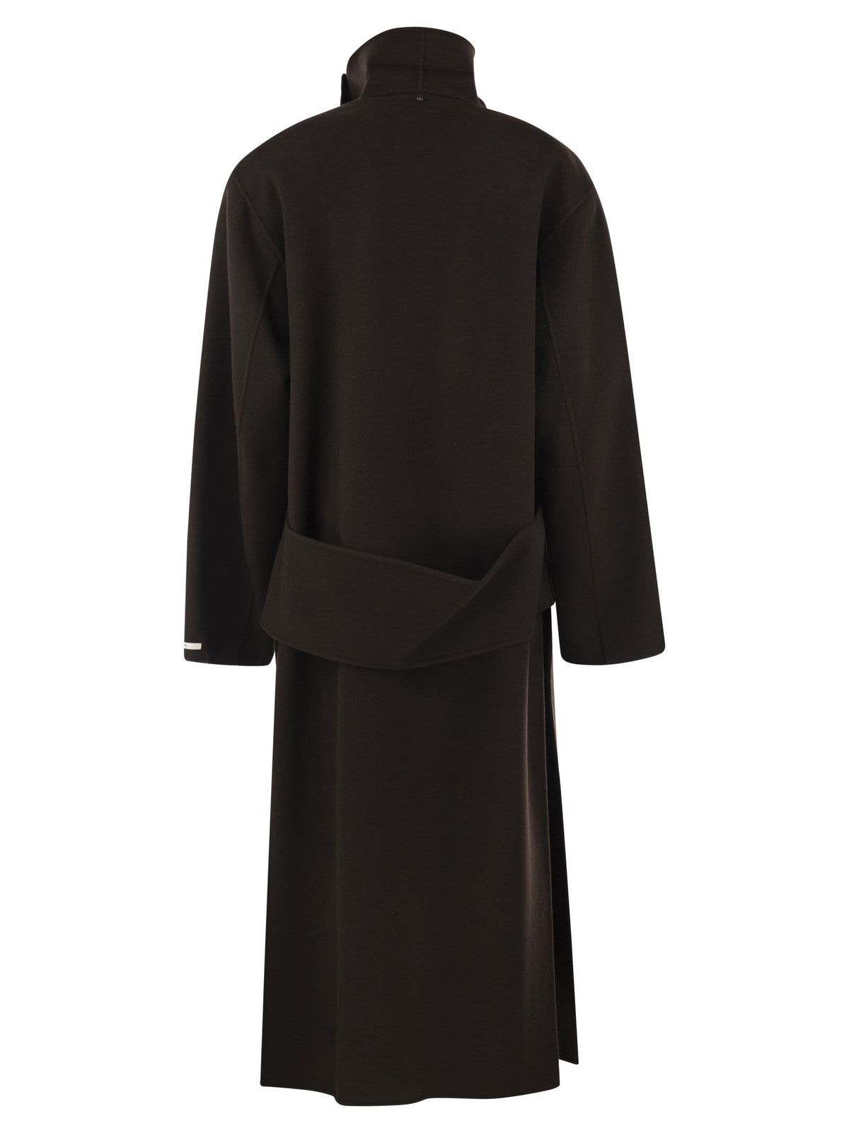 Sportmax Women Spsassenso - Long Virgin Wool Coat With High Neck
