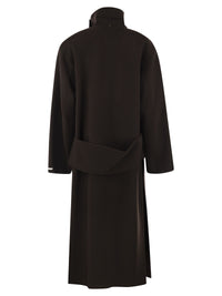 Sportmax Women Spsassenso - Long Virgin Wool Coat With High Neck