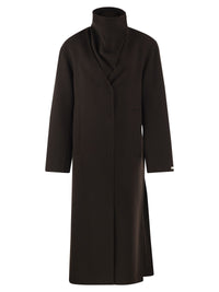 Sportmax Women Spsassenso - Long Virgin Wool Coat With High Neck