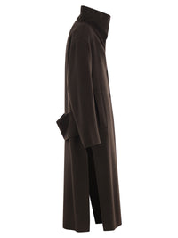 Sportmax Women Spsassenso - Long Virgin Wool Coat With High Neck