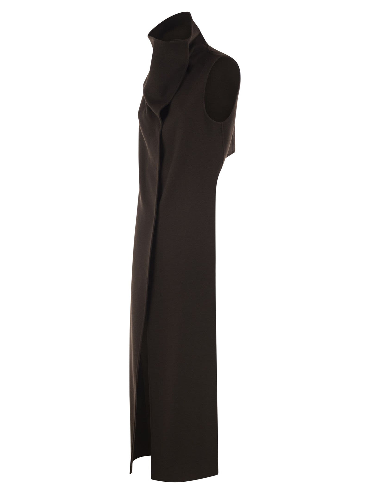 Sportmax Women Spsassenso - Long Virgin Wool Coat With High Neck