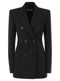 Sportmax Women Spxadamo - Tailored Double-Breasted Virgin Wool Blazer