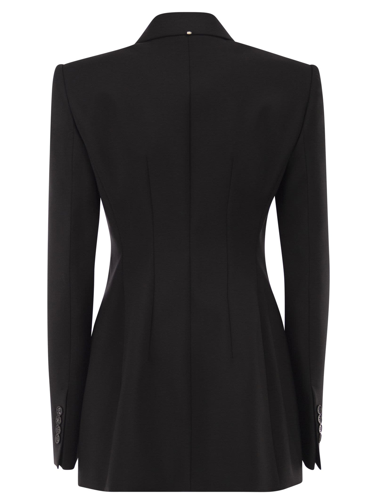 Sportmax Women Spxadamo - Tailored Double-Breasted Virgin Wool Blazer