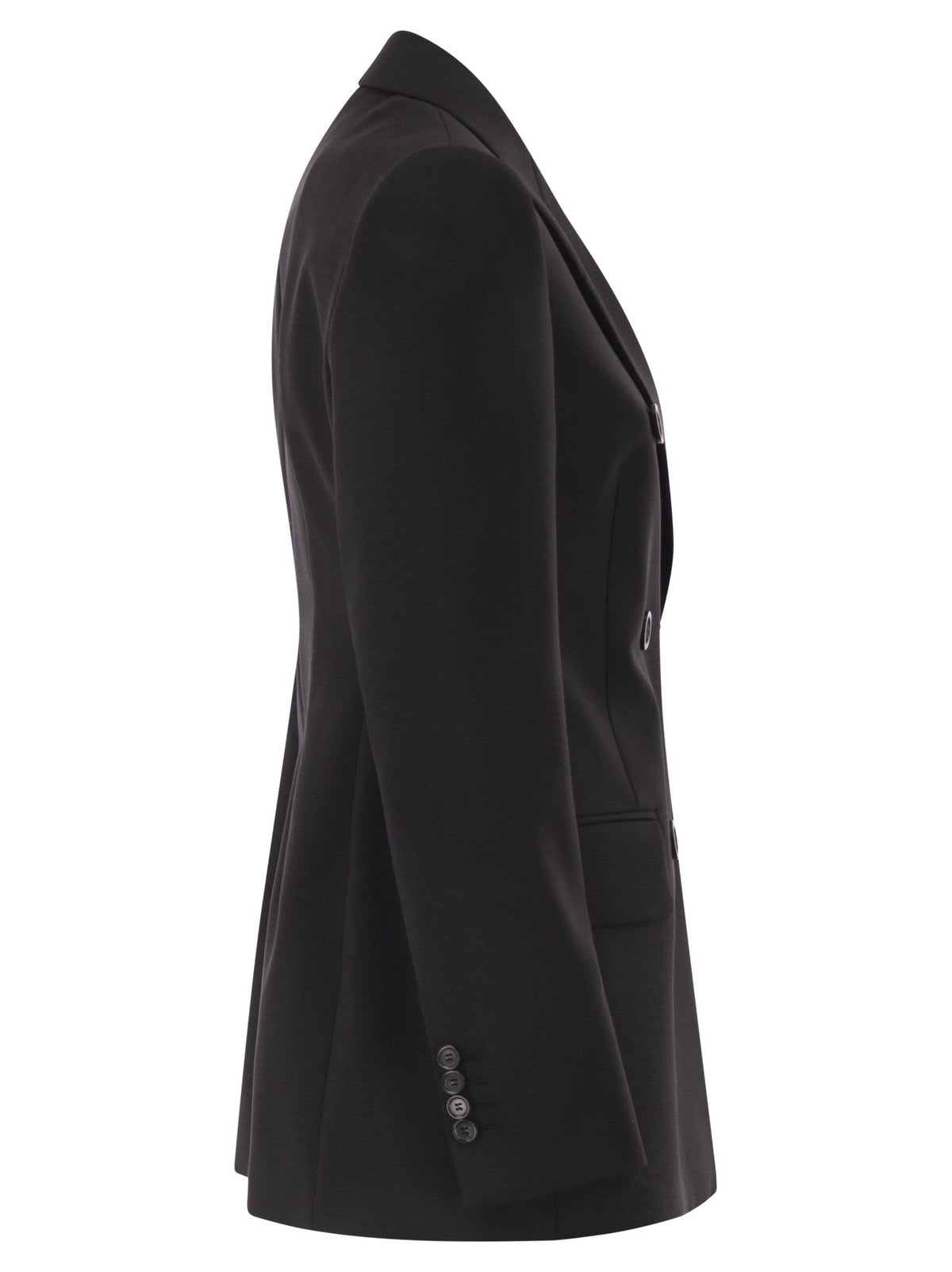 Sportmax Women Spxadamo - Tailored Double-Breasted Virgin Wool Blazer