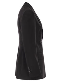 Sportmax Women Spxadamo - Tailored Double-Breasted Virgin Wool Blazer