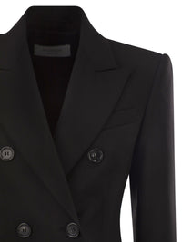 Sportmax Women Spxadamo - Tailored Double-Breasted Virgin Wool Blazer