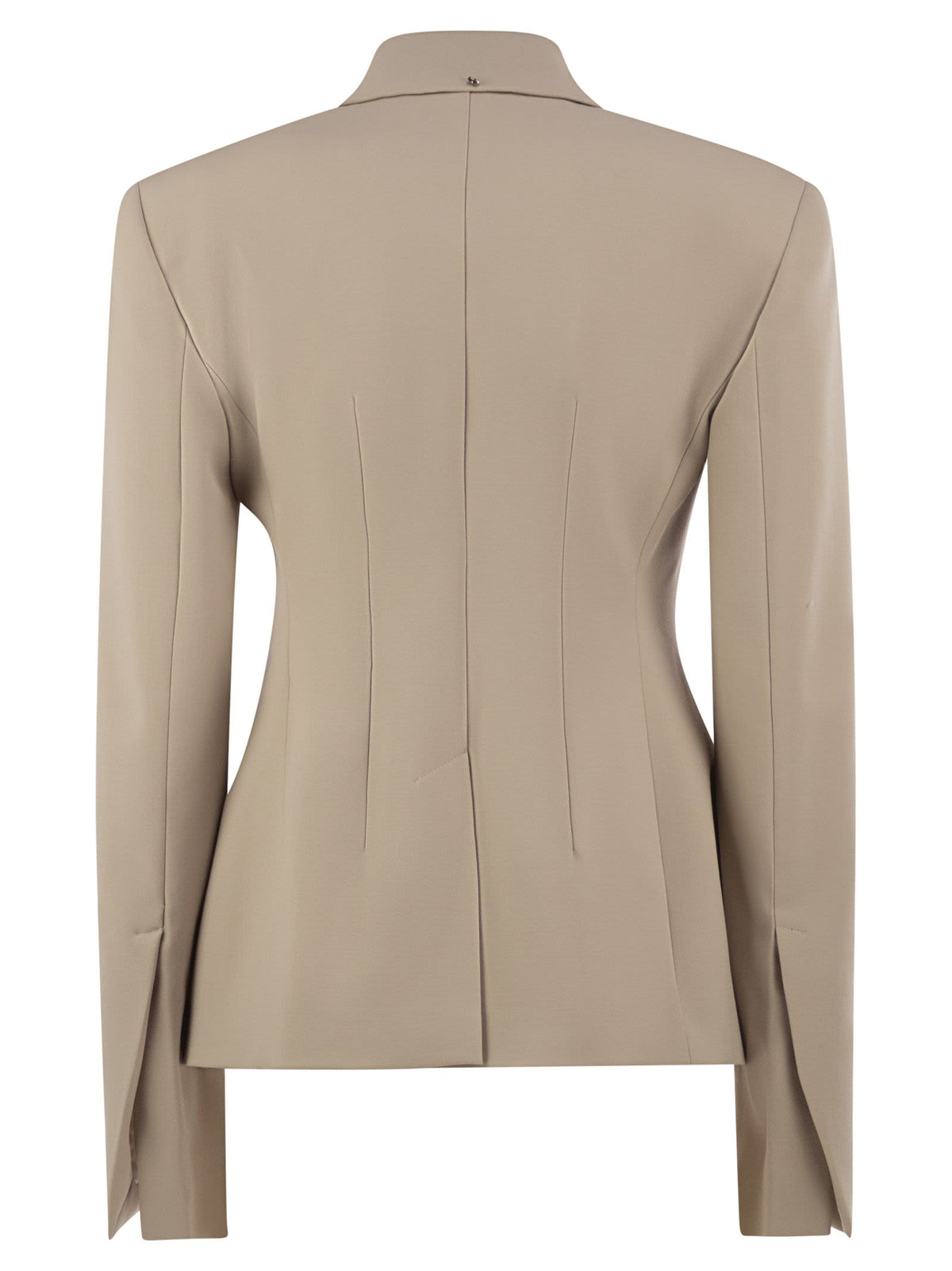 Sportmax Women Spxfresia - Tailored Double-Breasted Stretch Wool Blazer